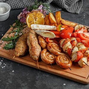 Макси гриль на большую компанию