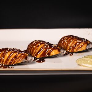 Мидии в ракушках острое