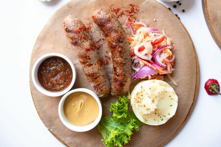 Колбаски из свинины