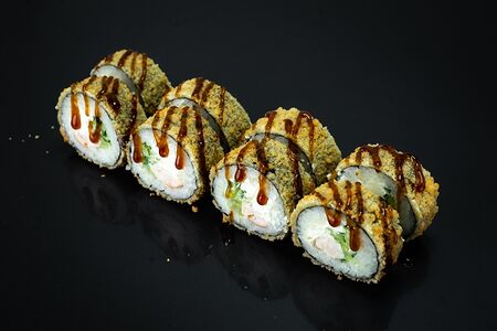 Жареный с курицей