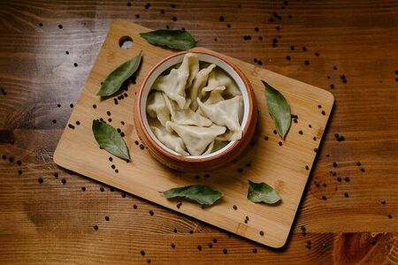 Вареники с шампиньонами