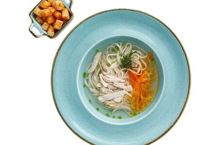 Куриная лапша