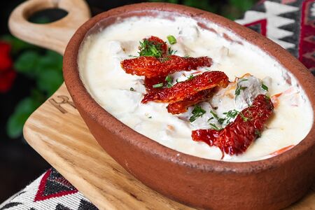 Индейка с вялеными томатами