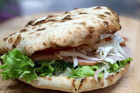 Паноццо с ветчиной