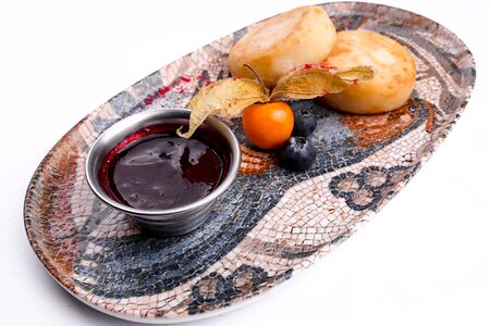 Сырники с вареньем