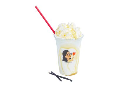 Ванильный молочный коктейль