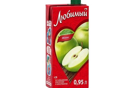 Сок Яблочный Любимый