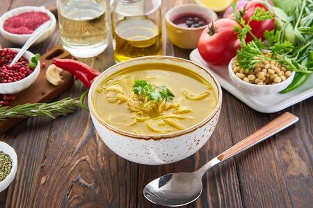 Куриная лапша