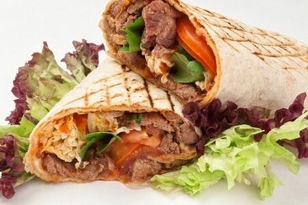 Шашлык в лаваше