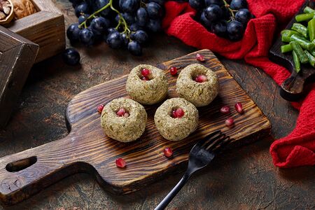 Пхали с фасолью