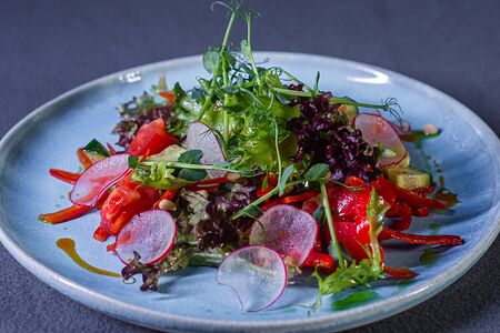 Салат из свежих овощей