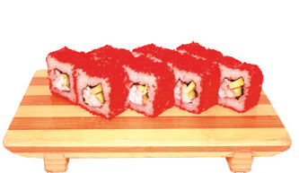 Ролл Калифорния c лососем