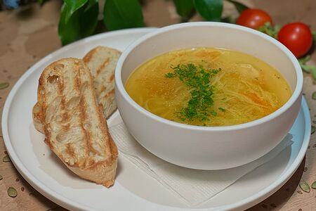 Лапша с курицей