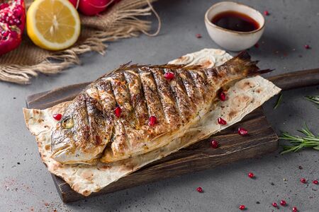 Дорадо на углях