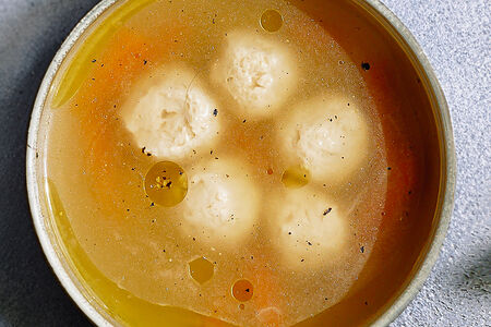 Супчик с фрикадельками из индейки