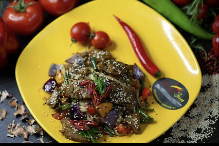 Лапша Удон с говяжьей вырезкой