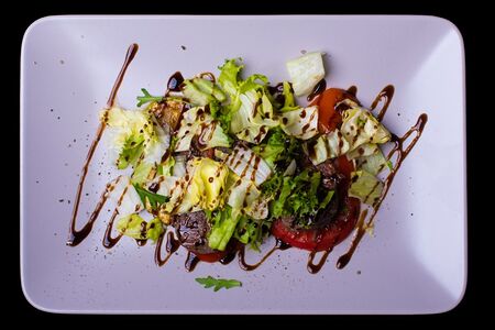 Гриль-салат с говядиной