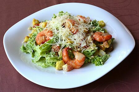 Цезарь с креветкой