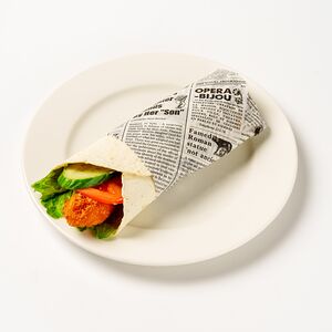 Тортилья с креветками