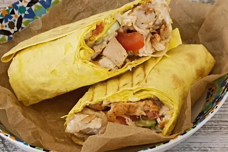 Шаурма с сыром