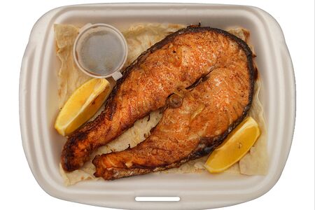 Стейк из семги