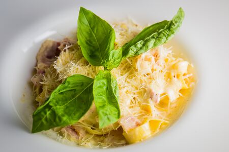 Феттуччине Карбонара