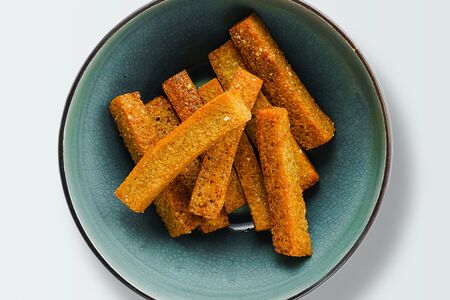 Гренки чесночные