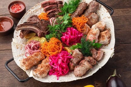 Садж мясной