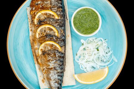Скумбрия на гриле