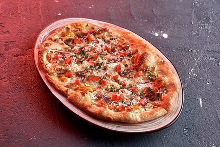 Пиде с овощами и сыром