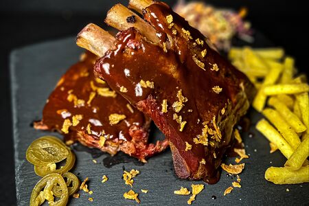 Ребра копчено-томленые