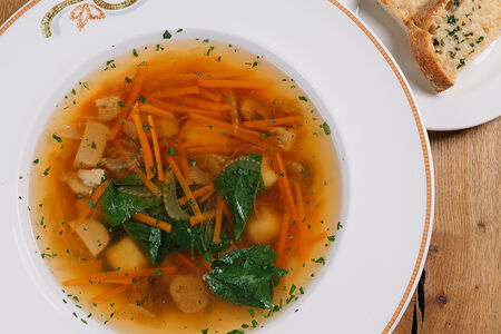 Тосканский суп с грибами