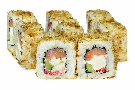 Ролл Бонито с копченым лососем