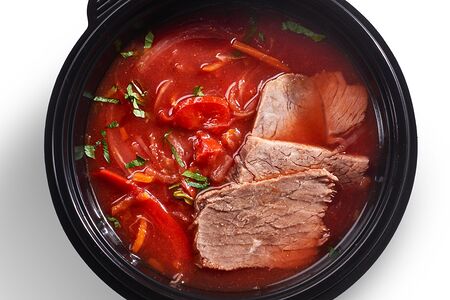 Борщ с говядиной