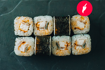 Острый мини с угрем