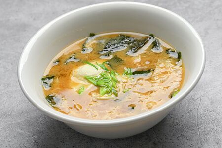 Мисо-суп с яйцом