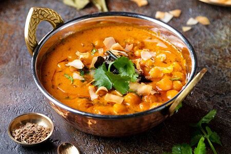 Нут в кокосовом молоке