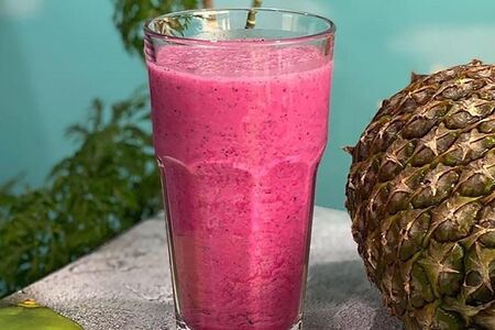 Смузи Дракон с ананасом