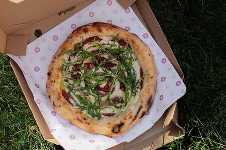 Friendly pizza by Alena Dubrovina