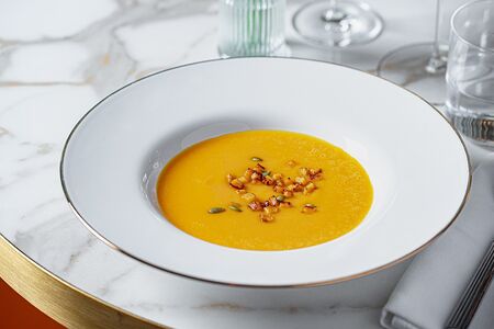 Домашний тыквенный суп