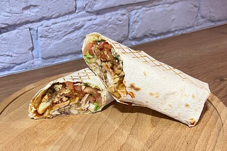 Двойная шаверма в лаваше