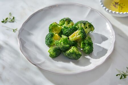 Брокколи с чесноком