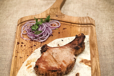 Шашлык из cвинoй корейки