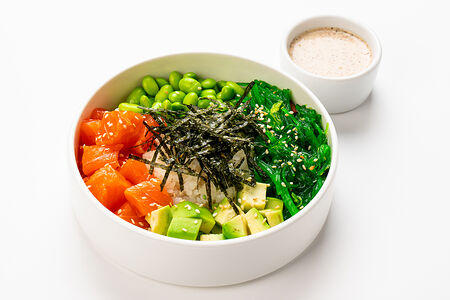 Поке с лососем