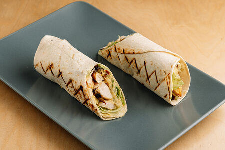 Шаверма с копченой куриной грудкой