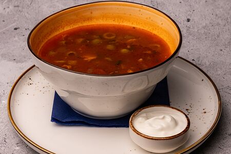 Мясная солянка