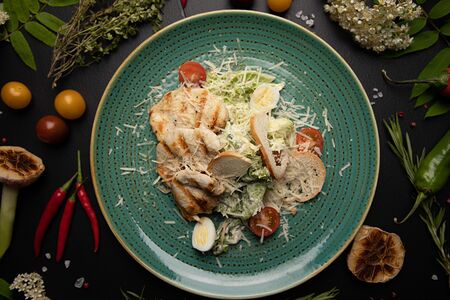 Цезарь с куриной грудкой