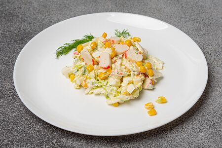 Крабовый с пекинской капустой