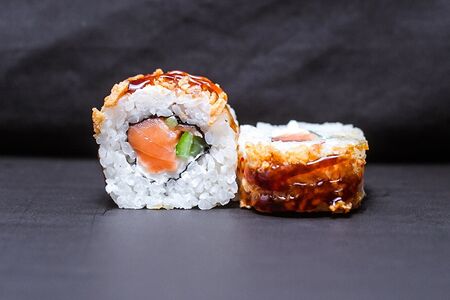 Ролл Криспи лосось