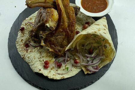 Шашлык из бараньей корейки